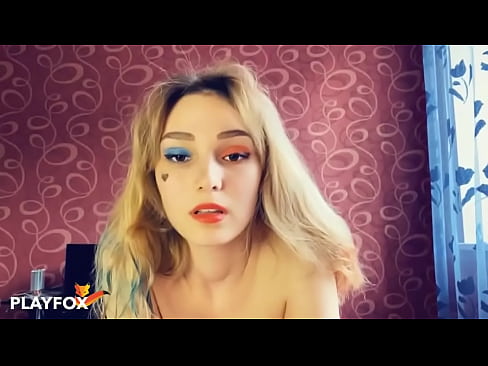 ❤️ Magické okuliare na virtuálnu realitu mi poskytli sex s Harley Quinn ❌ Šukanie video na nás